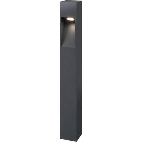 Lampioncino moderno top light lisbona led 3000 ip65 alluminio, dimensione altezza 92-5 cm