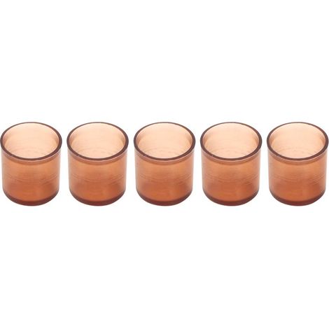 Lot 500 tasses cellule reine – plastique brun – élevage – équipement apiculteur