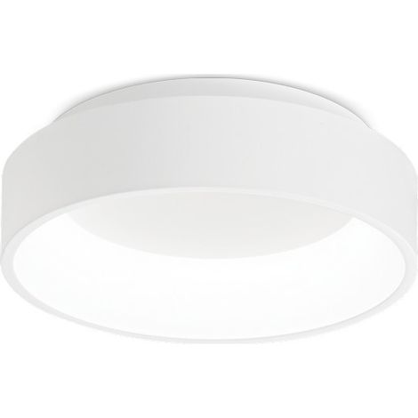 Ideal Lux ZIGGY Rundes 30 cm integriertes LED-Halbbündiglicht Weiß, 3000 K, nicht dimmbar (1/2)