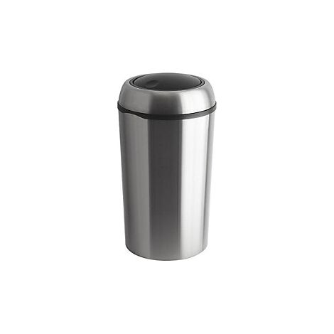 Colector de residuos de acero inoxidable  capacidad 75 l  H x Ø