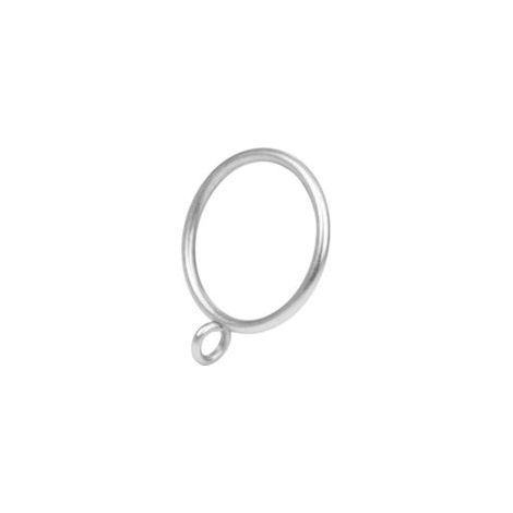 Gardinenringe – ideal für Wohnzimmer, Schlafzimmer und Badezimmer – 20er-Set, 38 mm Innendurchmesser, silber – Crezuo