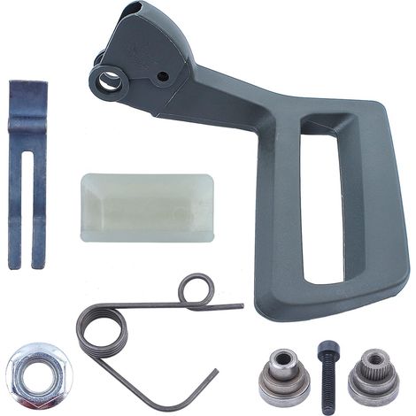 Guide de ressort de poignée de frein de chaîne pour Husqvarna 154 254 257 261 262 262XP, Poignée de frein de chaîne, Kit de bague de pivot, Ressort, Ressort de rappel, Baguette guide (1/5)