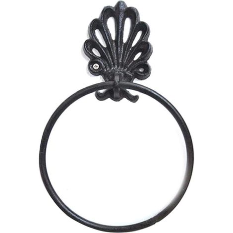 Anillo para toallas de estilo retro para baño, dormitorio, cocina y decoración del hogar. (1/5)