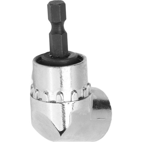 Schraubendreher-Bithalter, 105°-Adapter, hohe Korrosionsbeständigkeit, robust, 1/4"-Sechskantschaft, Zubehör für manuelles Schrauben (1/5)