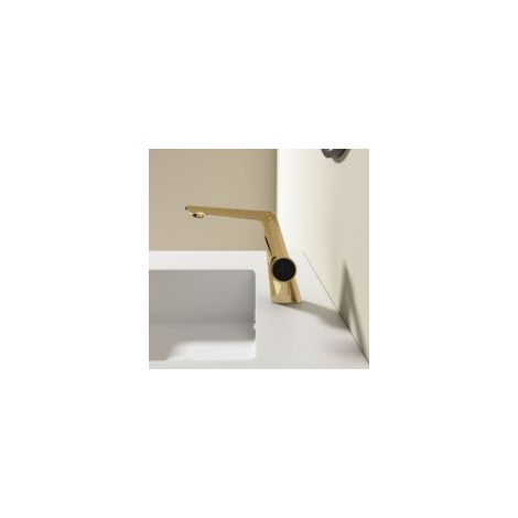 Robinet mélangeur chaud et froid avec tuyau d'eau, Zirconium - Crezuo (1/2)
