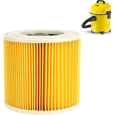 Rubberskin Filtre à cartouches pour aspirateur sec humide Aspirateur multi-usage KÄRCHER A 2204 2254 2656 MV2 MV3 (1/5)