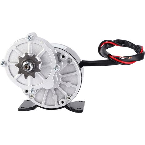 Moteur de réduction à engrenages métalliques 24V 250W pour pièces de modification de vélo (1/5)