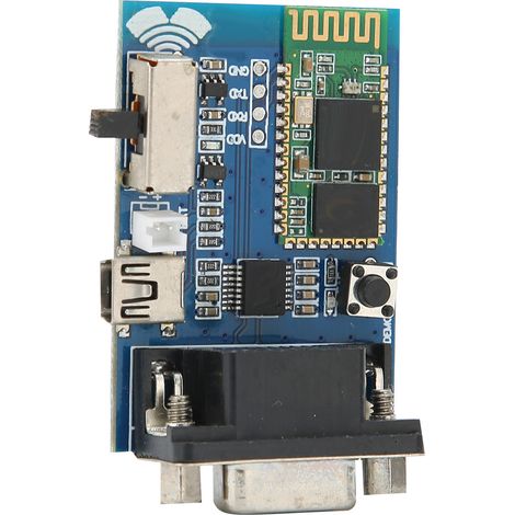 Module de communication série sans fil Mini USB RS232 BC-04 5V, adapté à la transmission de données sous Windows/DOS/Linux. (1/5)