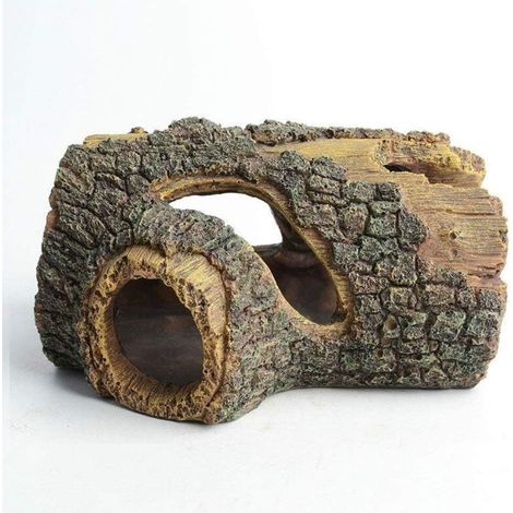 Decoration Aquarium Racine Resine, Arbre De Grotte Aquarium Decoration Cave Artificielles en pour Aquarium Ornements DéCor Accueil Jardin Plantes de Jardin (1/5)