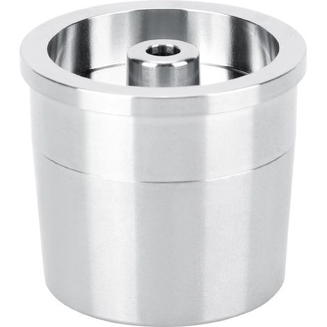 Filtre à café en acier inoxydable pour cafetière à capsules réutilisables, filtre recyclé (1/5)