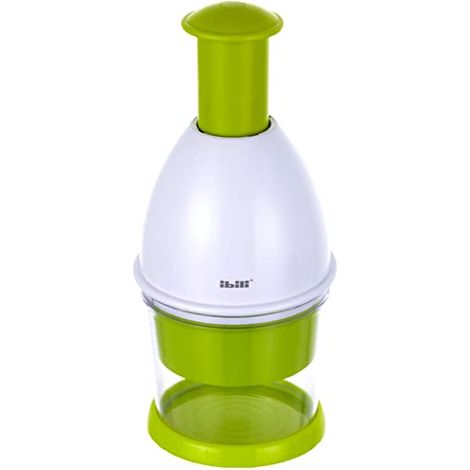 Tritatutto manuale per cipolle e verdure biologiche con contenitore IBILI 799600 (1/4)