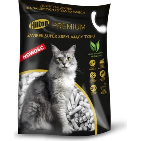 Hilton Super Clumping Tofu Streu 5x2,5kg