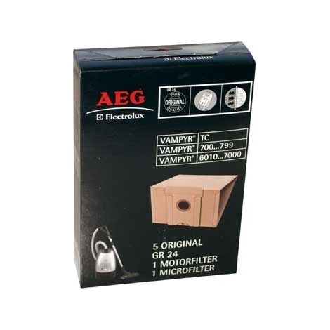 Lot de 4 Sacs pour Aspirateur AEG 9002565415