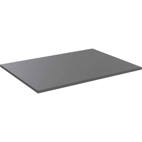 Costado visto KIT-KIT para muebles bajos acabado gris paris, 85 cm (alto), 60 cm(ancho), 1,6 cm (fondo)