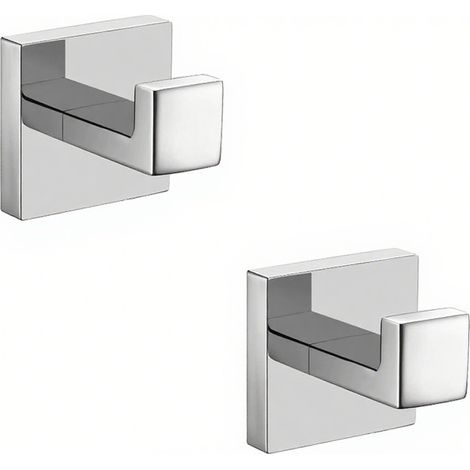 Toallero de pared con ventosa adhesiva, no requiere perforación, 2 piezas, para azulejos de cocina, espejos y más.