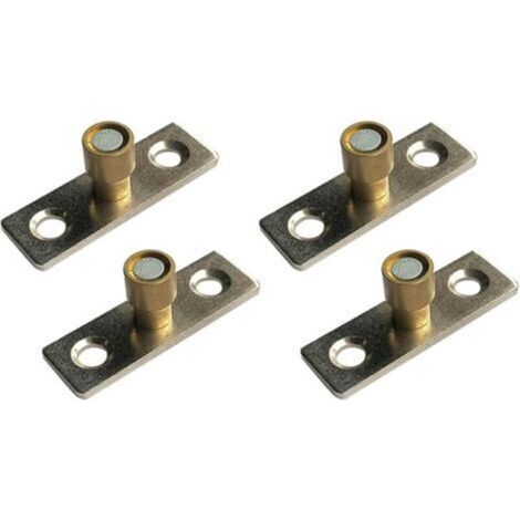 4 Pack Sliding Door Guides, 10mm Diameter for Home Cabinet Door, Floor (1/5)