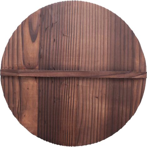 Couvercle de casserole multifonctionnel en bois avec poignée, écologique et anti-brûlure, pour la cuisson au four. (1/5)