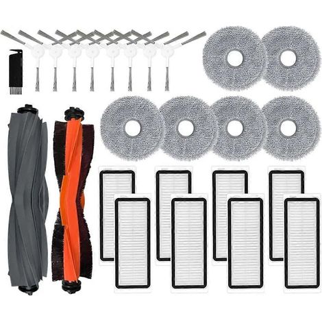 Pour balai à franges avec filtre HEPA et brosse latérale principale Dreame X20 Pro / Pro Plus (1/5)