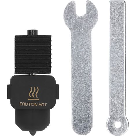 Kit de tête d'impression 3D assemblée, buse en acier trempé, manchon en silicone résistant à la chaleur, pour imprimante 3D A1 Mini