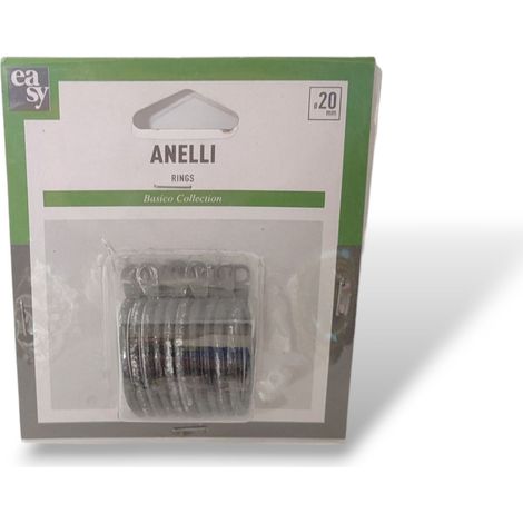 ANELLI FERRO D32 NERO ARGEN 10 PEZZI - EMMEBI (1/4)