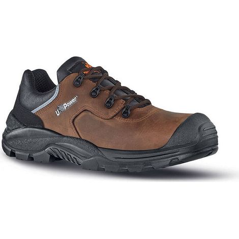 Zapatos de seguridad bajos QUEBEC UK S3 SRC - Marrón/Negro 42