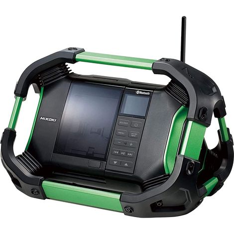 HiKOKI - Radio da cantiere, alimentazione a rete e a batteria UR18DSDLW4Z (1/3)