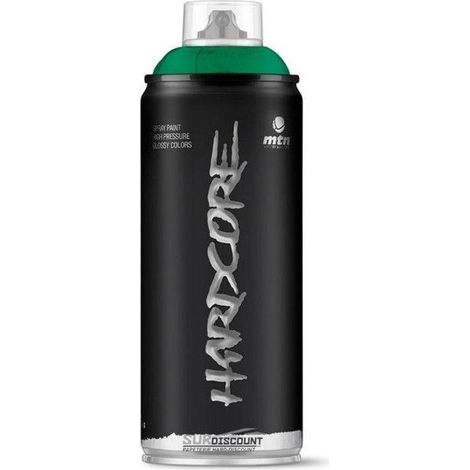 Bombe de peinture - Vert amazone - RV-6009 - Hardcore MTN - 400ml