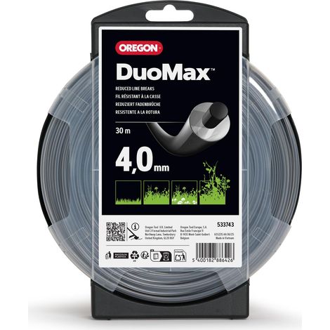 Fil de débroussailleuse 4 mm, Matériau double, 4.0mm x 30m (1/5)