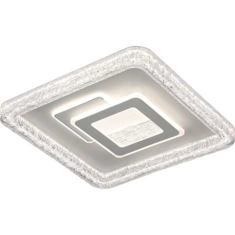 Plafoniera LED quadrata 50cm bianca 55W CCT telecom Italux (1/3)