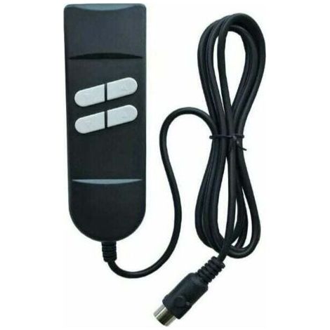 Télécommande pour Fauteuil Relax Électrique - Télécommande pour Fauteuil Releveur avec Contrôle Manuel, 4 Boutons, 5 Broches - Utilisée pour Fauteuils Inclinables à 2 Moteurs, Fauteuils Releveurs Haut