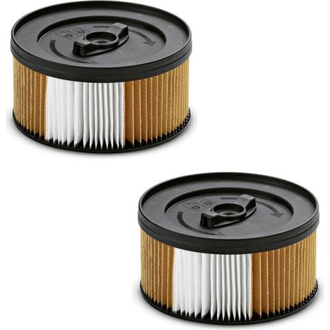 Lot de 2 Cartouche filtrante Karcher Special Revital WD 4290 / 5200 M / 5300 M / 5600 MP
