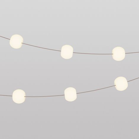 Creative Cables – 6-Punkt-Lichterkette für den Außenbereich, IP67, Wüstenbraun – Marina6 Kirsche (1/4)