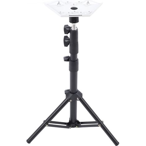 Kit de montage pour trépied pour mini-antenne parabolique, hauteur réglable de 51 à 130 cm, trépied en alliage d'aluminium et adaptateur (1/5)