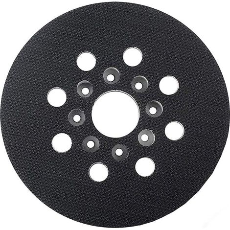 123 mm Plateau de ponçage Compatible avec Bos-ch PEX 220 A,GEX 125-1 AE,PEX 220 AE, Skil 7402/7490,1pièces (1/5)