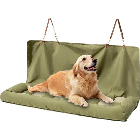 Siège pour chien pour voiture, imperméable, pour animaux de compagnie, housse de siège arrière, pour camping-car, camion, berline et (1/5)