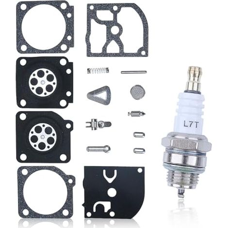 Kit de réparation de carburateur pour Stihl MS192 MS200 MS192T MS200T 020 avec Bougie d'allumage pour Zamade membrane de carburateur (1/4)