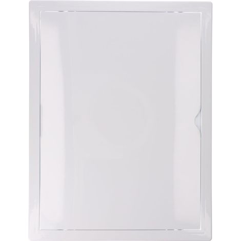 Tapa de registro rectangular empotrable abs 30x40cm blanca