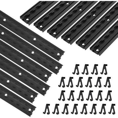 Wolketon Kit di binari 12PCS, accessori di fissaggio per moto, cargo, biciclette