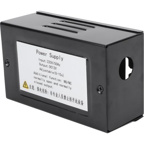 Alimentation de secours 12 V 5 A pour serrure électrique de porte, système de contrôle d'accès et de sortie