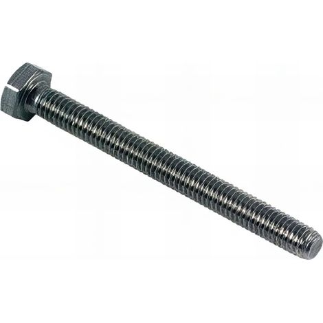 Vis métaux tête hexagonale F/Total 8 x 30 mm INOX A2 - Boite de 50 pcs - VHT08030A2B50