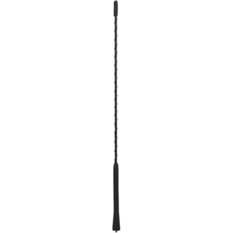 16-Zoll-AM/FM-Ersatzantenne, schwarzer Gewindestab, einfache Installation, kompatibel mit BMW, Chevrolet, Toyota und weiteren Marken.