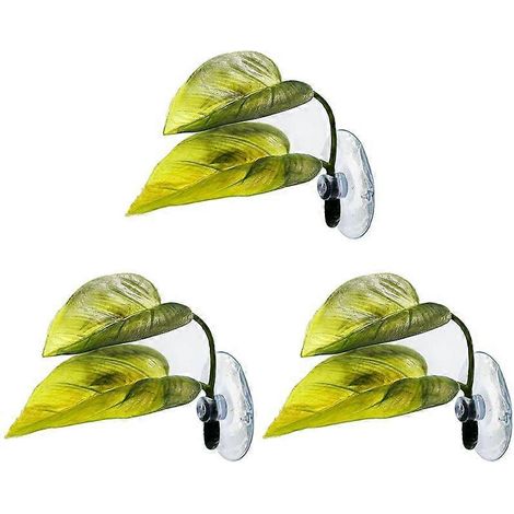 Hamac pour poissons betta, tapis de feuilles de plantes, lit de repos pour la reproduction et l'étalement des poissons (1/4)
