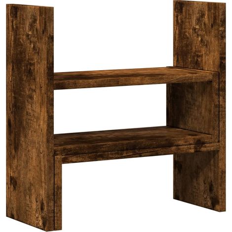 Organizzatore per mobiletto da ufficio regolabile in legno ingegnerizzato marrone 020043578