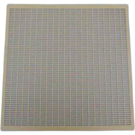 Escludiregina per arnia da 6 favi in plastica 27x50 cm