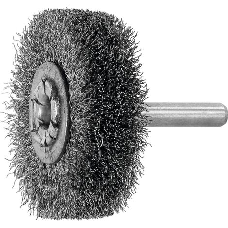 Lessmann Schaft-Rundbürste INOX-Komplett 0,20 mm, Bürsten-⌀xBesatzbreite: 50X15 mm