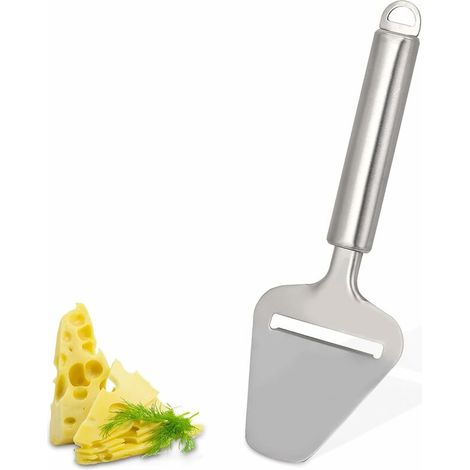 Coupe-fromage en acier inoxydable avec long manche, pour fromages à pâte dure et blocs – DELKEVIC