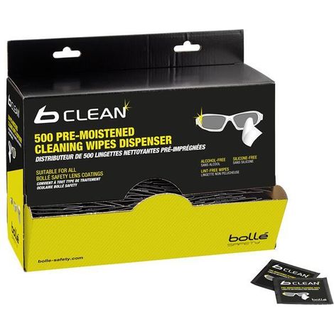 B500 b Clean Cleaning Tissues Dispenser (Pack 500) - BOLPACW500