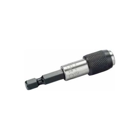 Bahco 1/4 Magnetischer Universal-Bithalter mit Schnellspanner, Sechskant 60 mm - 1 Stk./Kunststoffbox (1/3)