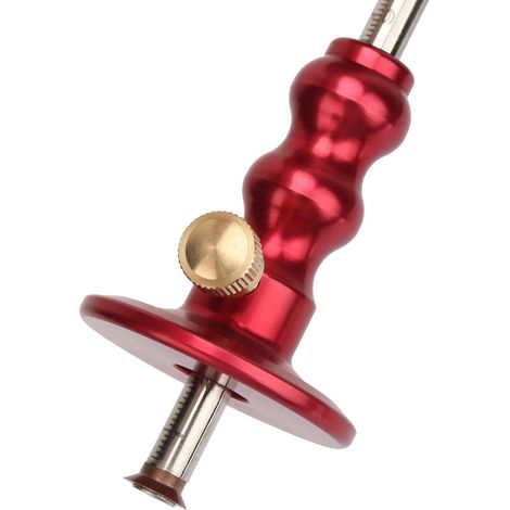 Outil de traçage pour bois, jauge à mortaiser, molette de marquage rouge pour le travail du bois (1/5)