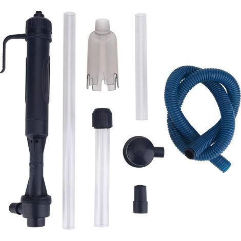 Filtre d'aquarium, Filtre de Pompe d'aquarium électrique Outils de Nettoyage et de Changement d'eau de réservoir de Poissons (1/5)